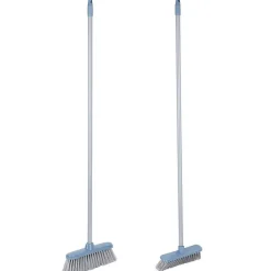 Balai Homeclean x 2 gris et bleu