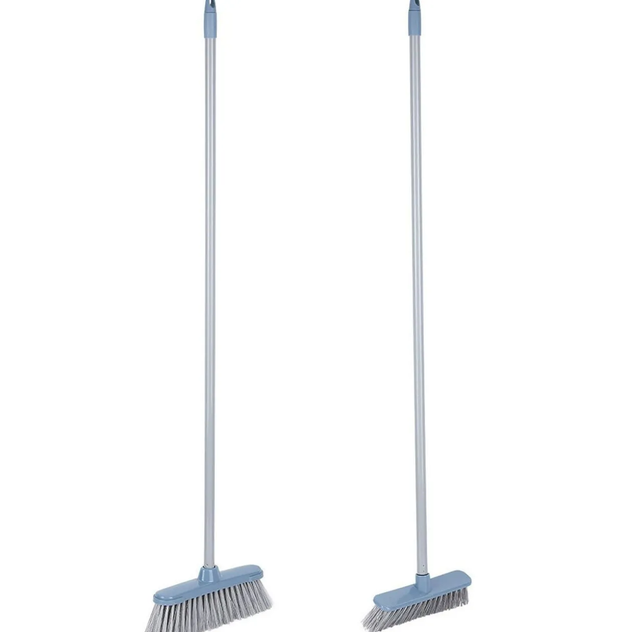 Balai Homeclean x 2 gris et bleu