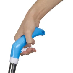 Balai magique ramasse miettes avec spray bleu 2 en 1