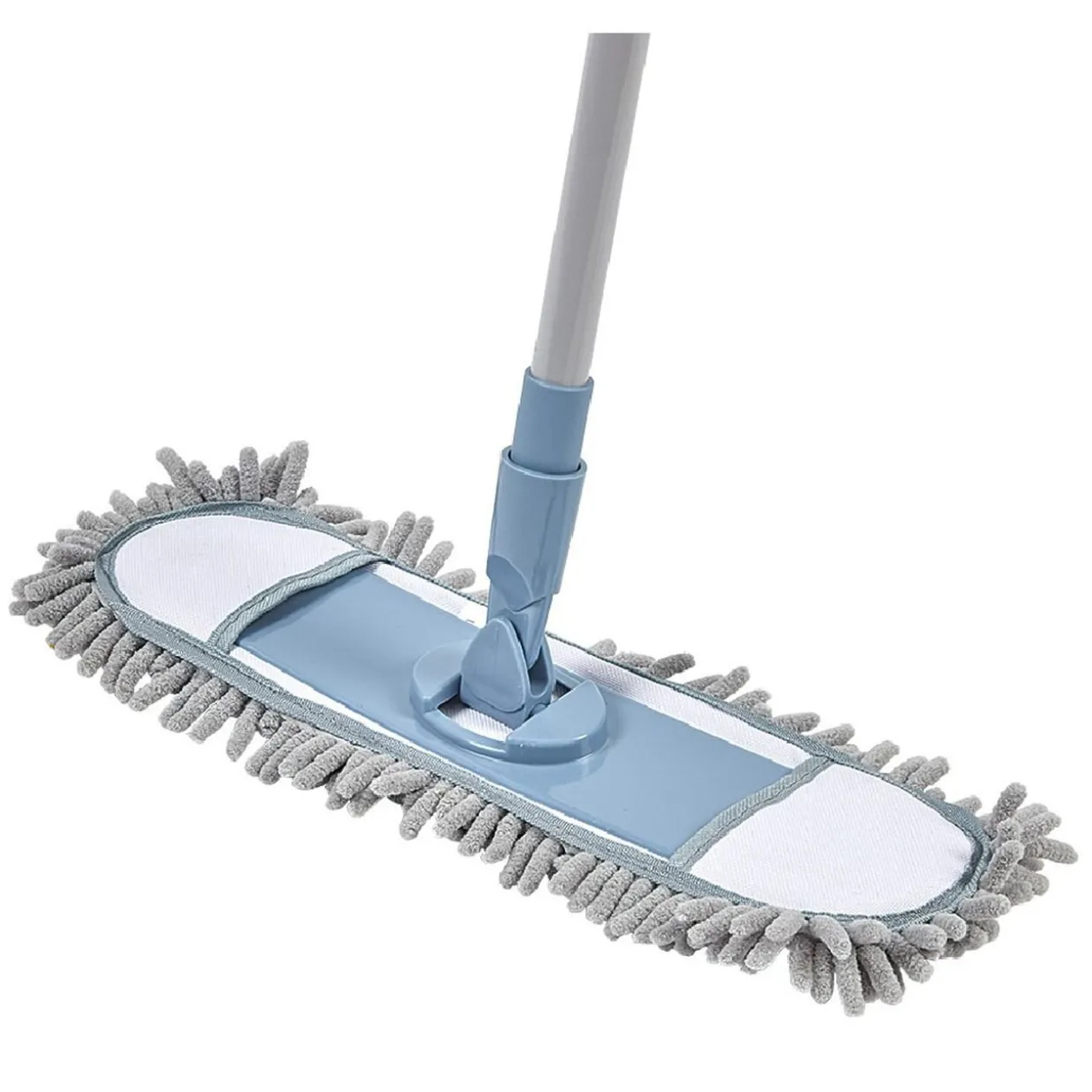 Balai plat avec manche télescopique L120 cm