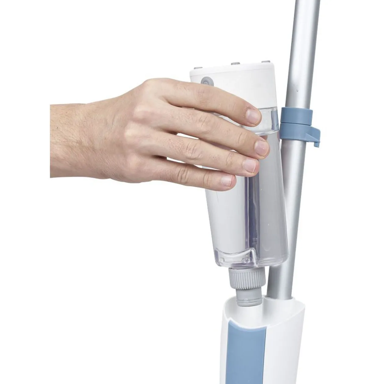 Balai spray anti bactérien avec système d'électrolyse