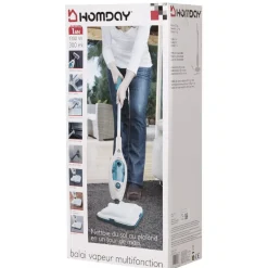 Balai vapeur multifonction Homday