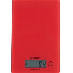 Balance de cuisine électronique Homday rouge