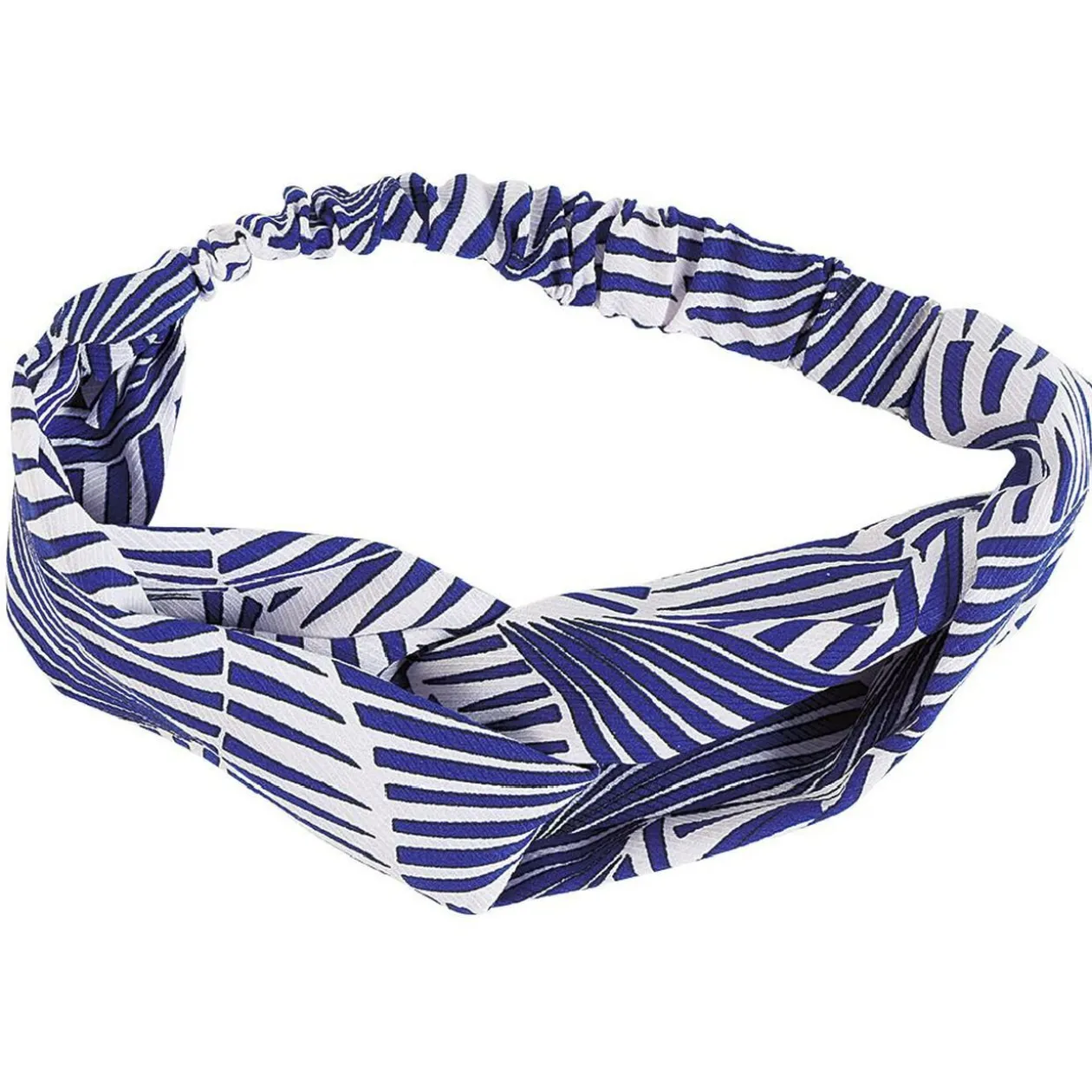Bandeau bicolore blanc et bleu