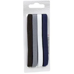 Bandeau élastique noir gris et blanc