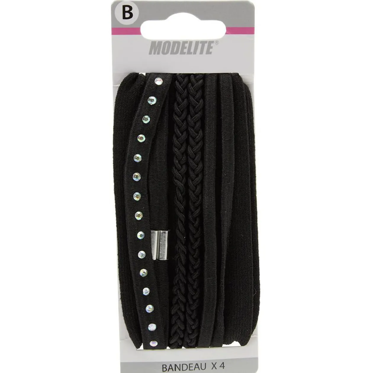 Bandeau maille x1 + Bandeau élastique x3