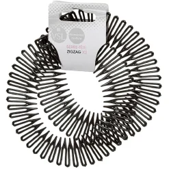 Bandeau zig zag noir