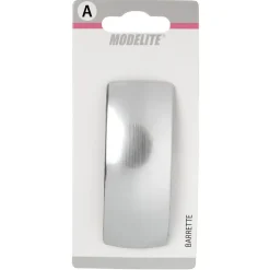 Barrette à cheveux bombée uni