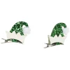 Barrette design chapeau de lutin x2