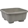 Bassine avec bouchon 9,6 L grise