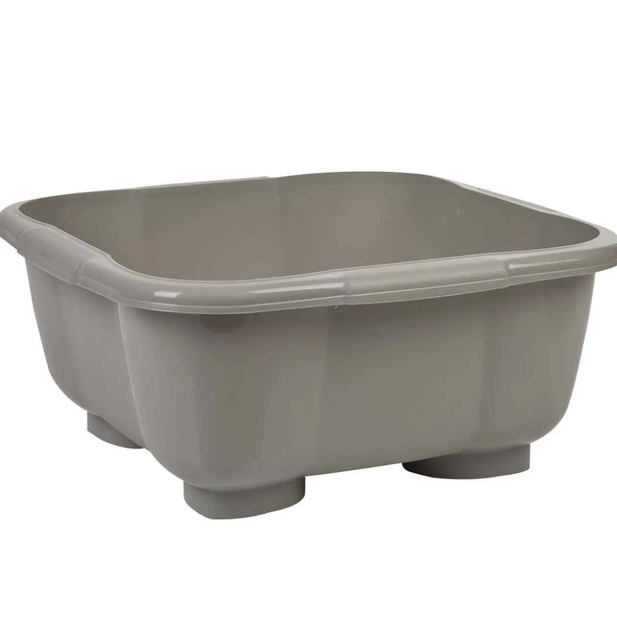 Bassine avec bouchon 9,6 L grise