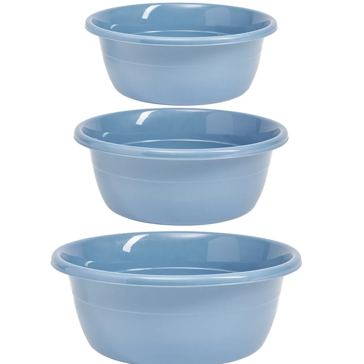 Bassine plastique x3