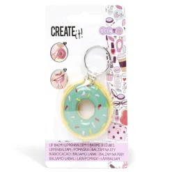 Baume à lèvre enfant Create it! porte-clé donut - 6 modèles