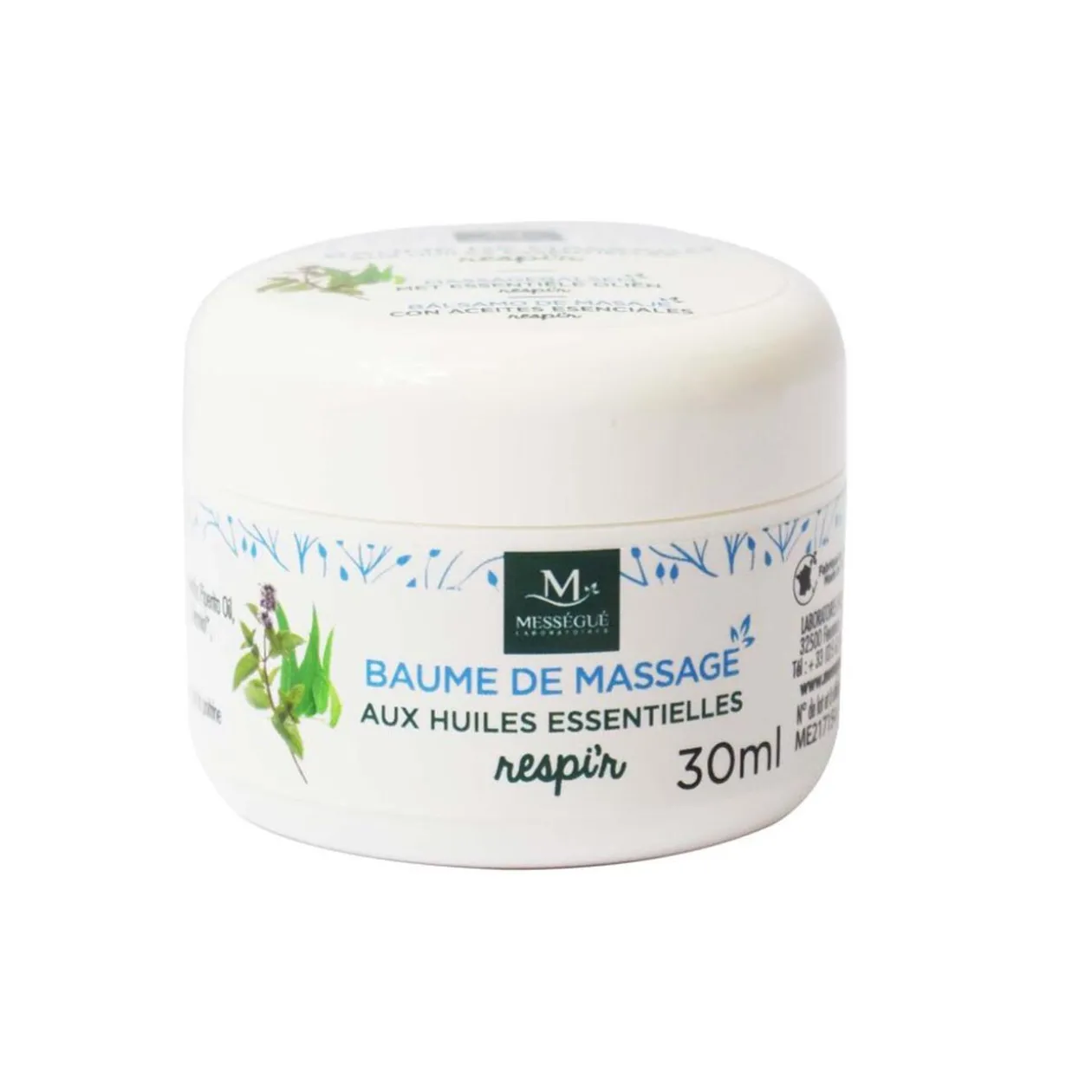 Baume de massage Respi'R aux huiles essentielles
