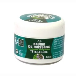 Baume de massage tête légère aux Huiles essentielles