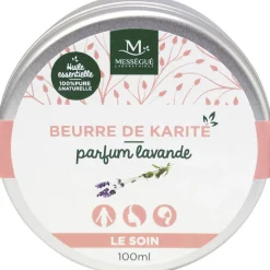 Beurre de karité à l'huile essentielle de lavande