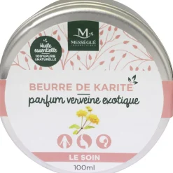 Beurre de karité à l'huile essentielle de verveine
