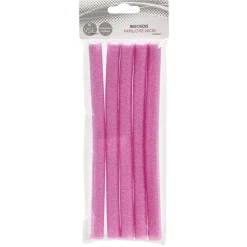 Bigoudi papillotte rose