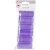 Bigoudis à scratch 25 mm violet x6