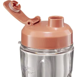 Blender à smoothie 300ml rouge