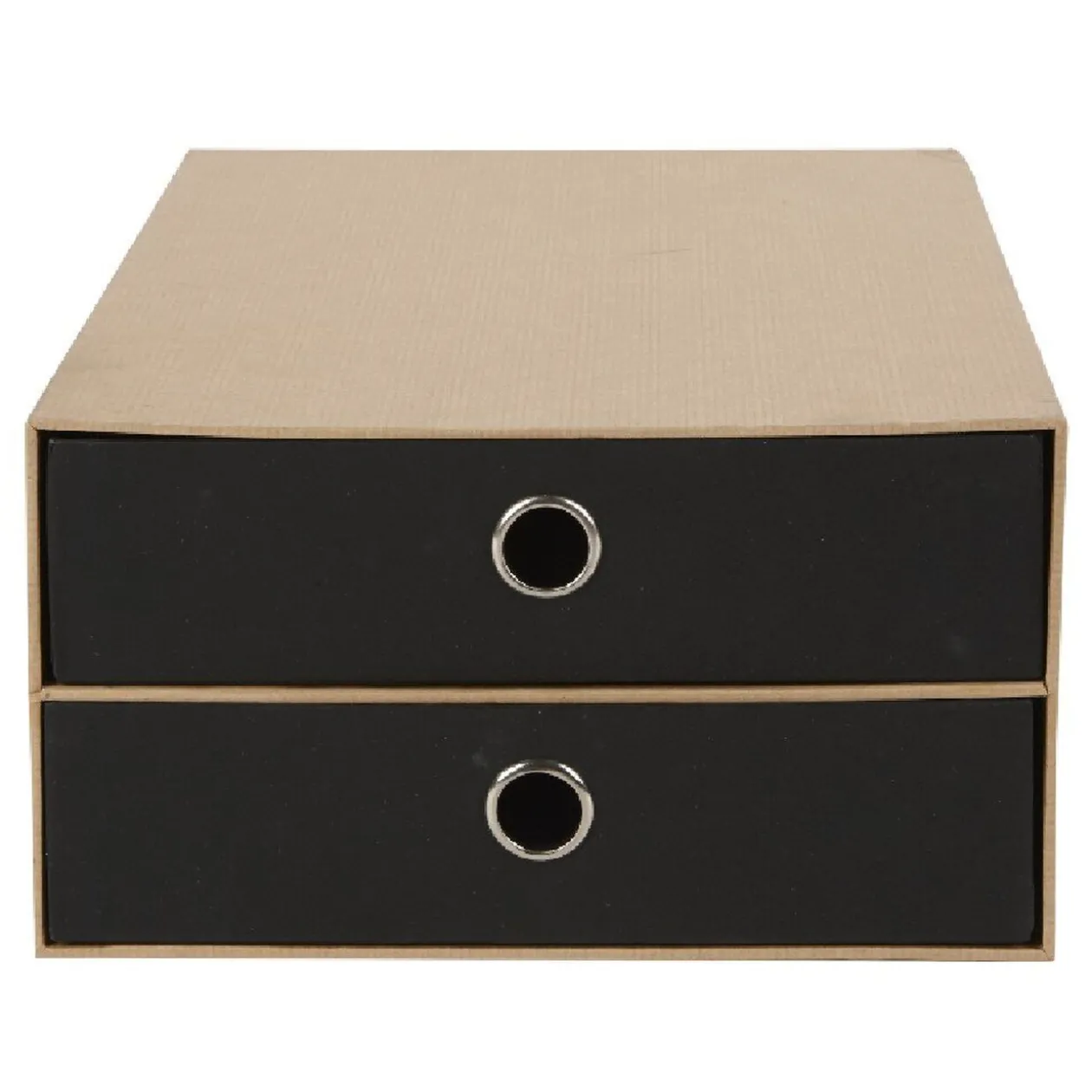 Bloc de rangement 2 tiroirs A4