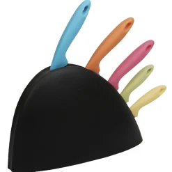 Bloc et 5 couteaux de cuisine