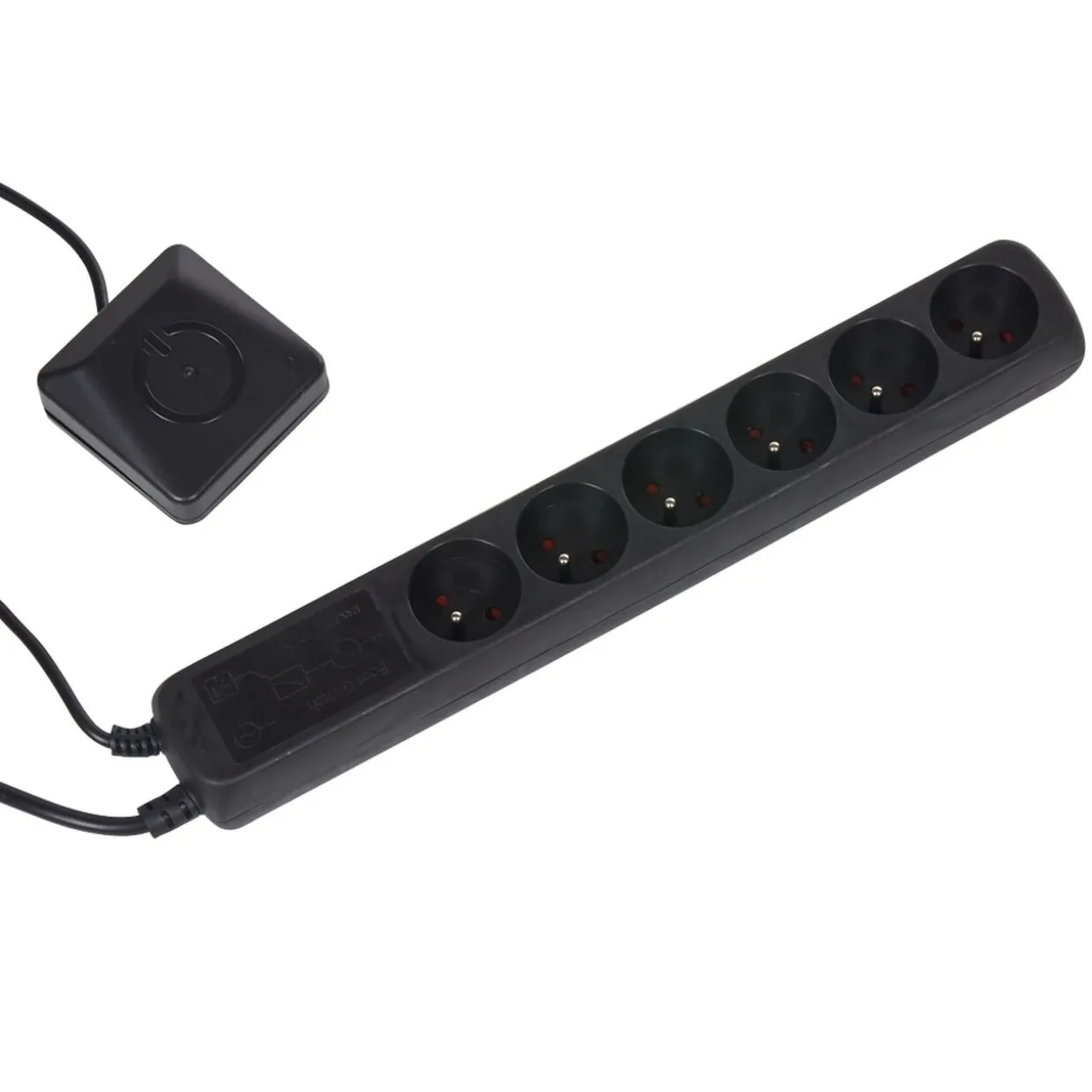 Bloc multiprise avec interrupteur à pédale