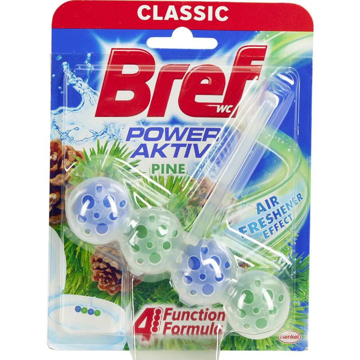 Bloc WC Bref Power Active senteur pin 4en1