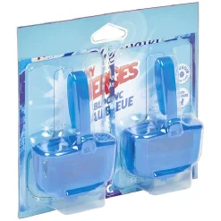 Bloc WC eau bleu X2