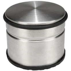 Bloque porte acier chromé