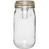Bocal de conservation avec couvercle en verre 1,5 L Le Parfait