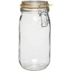 Bocal de conservation avec couvercle en verre 1,5 L Le Parfait