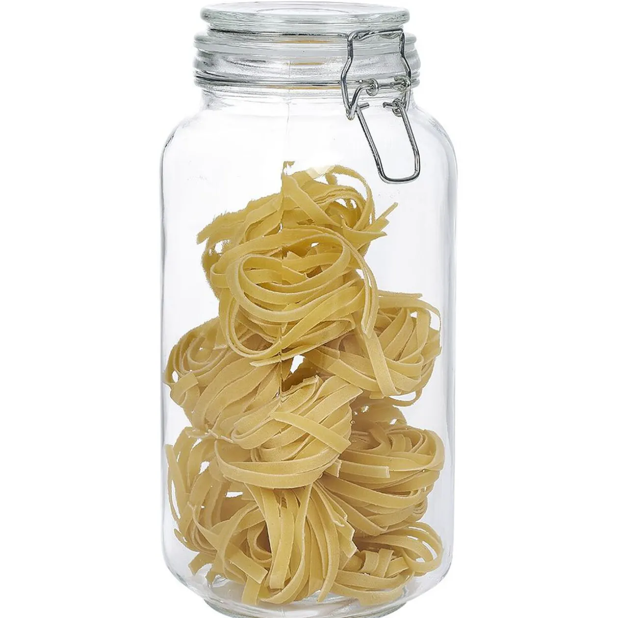 Bocal en verre avec couvercle à charnière 2,2 L