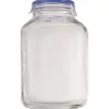 Bocal en verre avec couvercle hermétique 3,1L