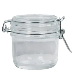 Bocal transparent 200 ml x6