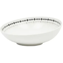 Bol à salade porcelaine contour Ø20 cm
