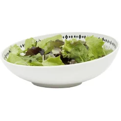 Bol à salade porcelaine contour Ø20 cm