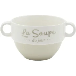 Bol à soupe en faïence