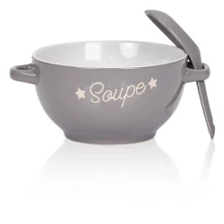 Bol à soupe et sa cuillère