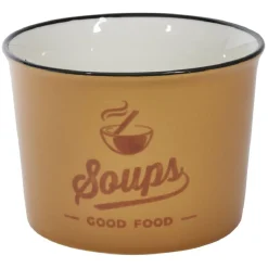 Bol à soupe inscription Soups Good Food 500ml