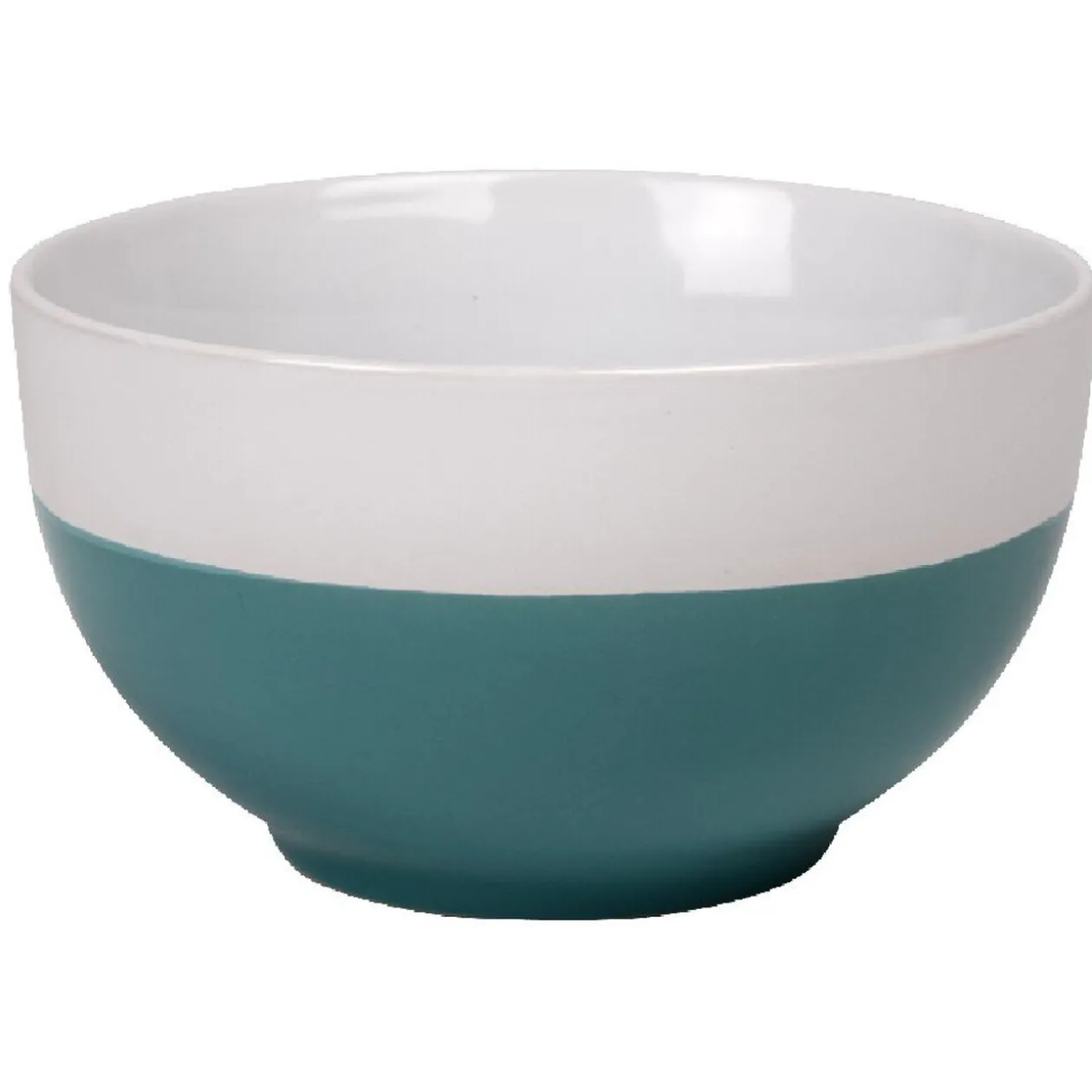 Bol bicolore blanc et bleu