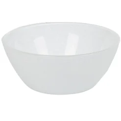Bol blanc pailleté en verre
