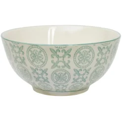 Bol en faïence motif carreau de ciment Ø11,5 cm