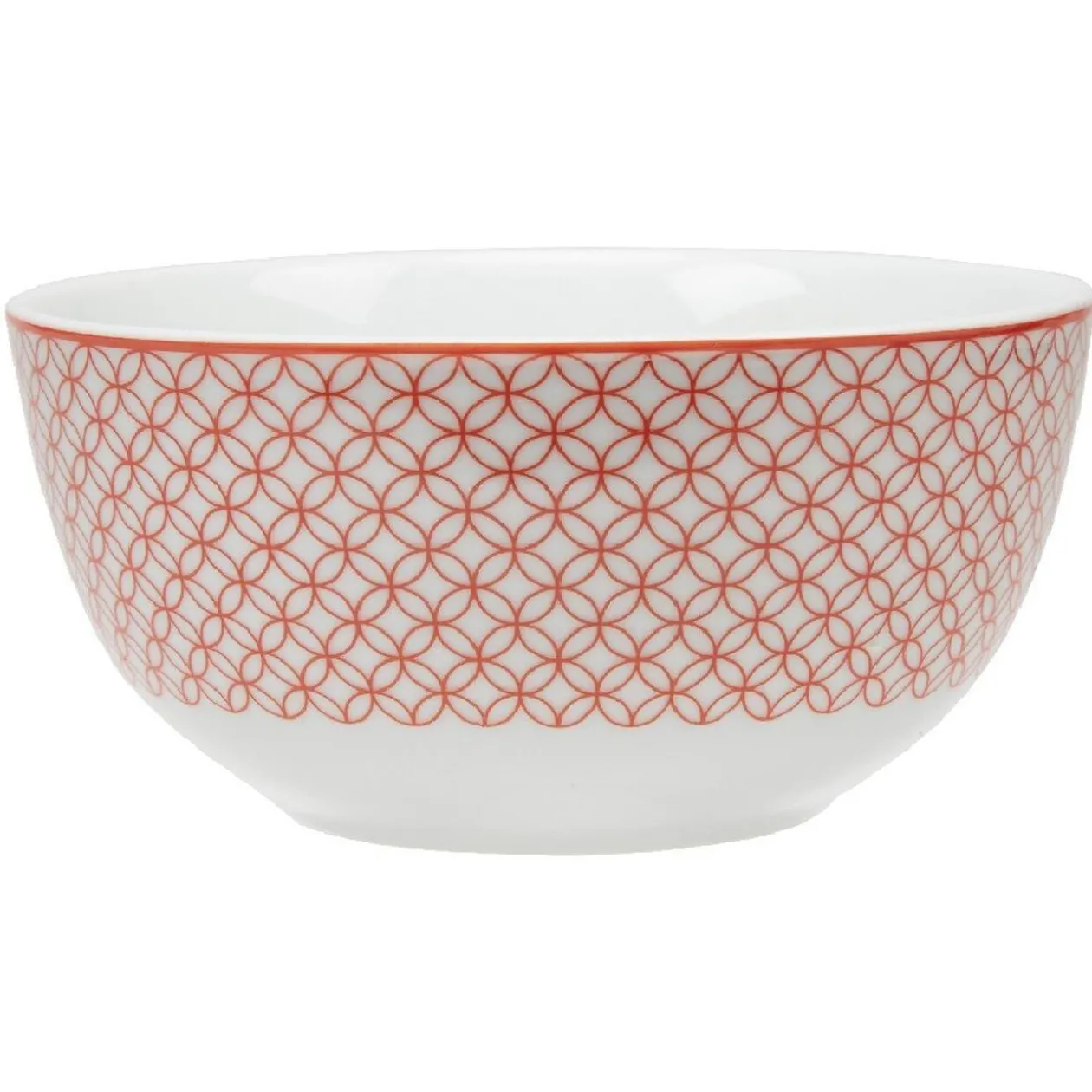 Bol imprimé carreau de ciment muticolore x4