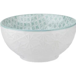 Bol japonais motif géométrique 4 couleurs x4