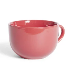 Bol jumbo Madrid faïence rouge 70cl
