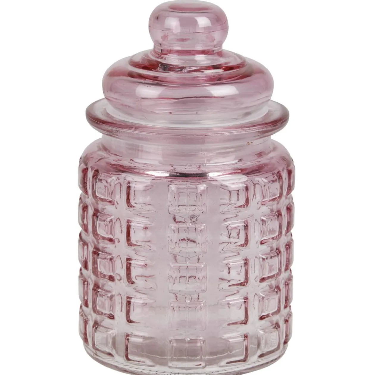 Bonbonnière colorée en verre