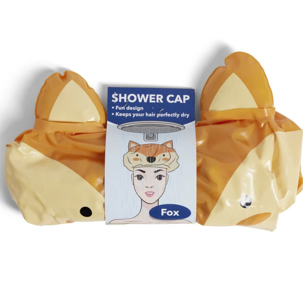 Bonnet de douche adulte thème animaux 2 modèles