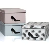 Boîte à chaussures femme x3