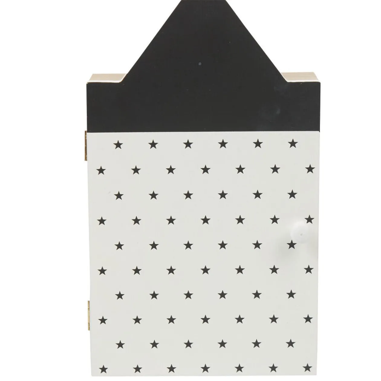 Boîte à clé maison blanc et noir